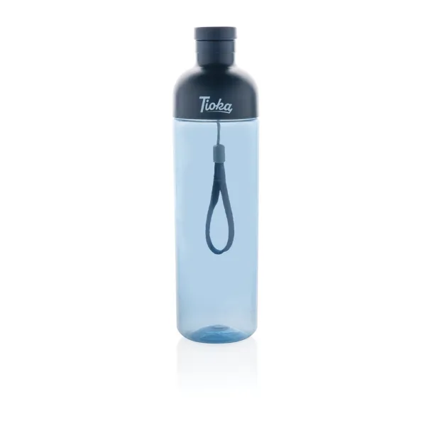  Impact RCS recycled PET leakproof water bottle 600ML - XD Collection blue 