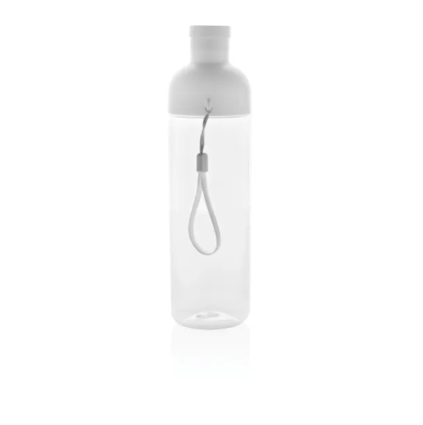  Impact RCS recycled PET leakproof water bottle 600ML - XD Collection White 