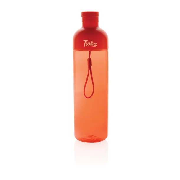  Impact RCS recycled PET leakproof water bottle 600ML - XD Collection Red 