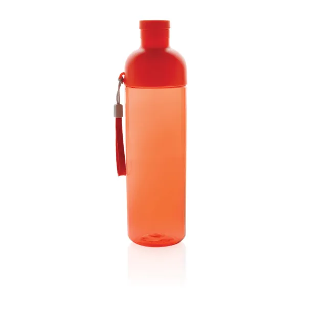  Impact RCS recycled PET leakproof water bottle 600ML - XD Collection Red 