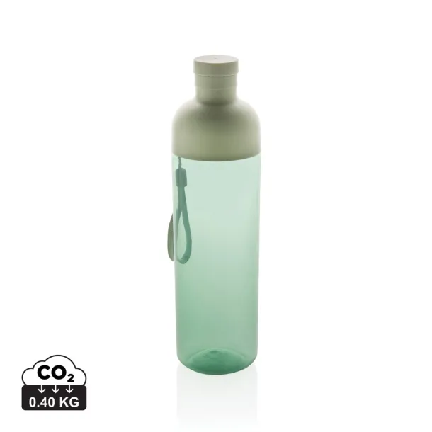  Impact nepropusna boca za vodu od RCS recikliranog PET-a, 600 ml - XD Collection Zelena 