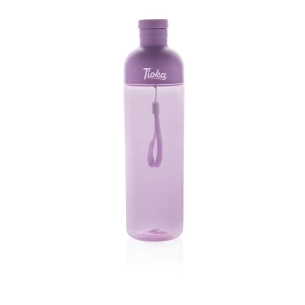  Impact nepropusna boca za vodu od RCS recikliranog PET-a, 600 ml - XD Collection purple 