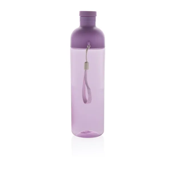  Impact RCS recycled PET leakproof water bottle 600ML - XD Collection purple 