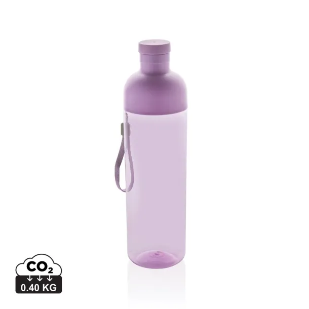  Impact RCS recycled PET leakproof water bottle 600ML - XD Collection purple 