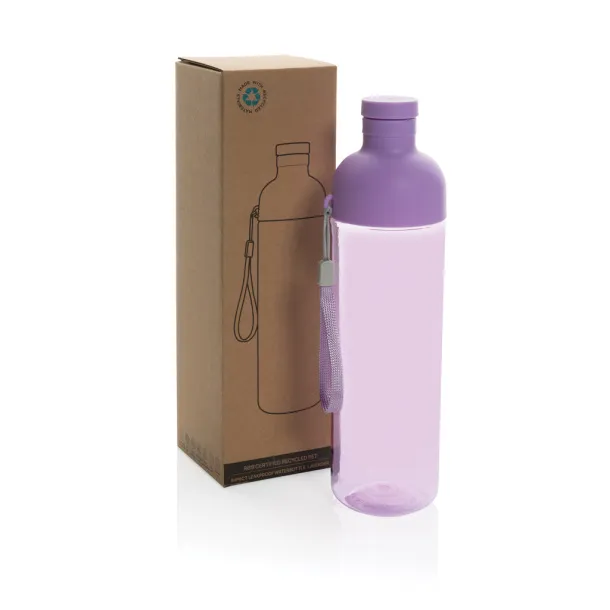  Impact RCS recycled PET leakproof water bottle 600ML - XD Collection purple 