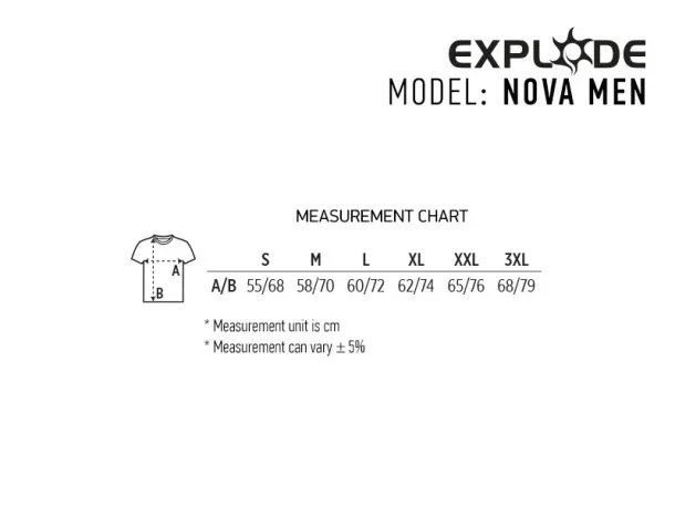 NOVA MEN winter vest - EXPLODE Red