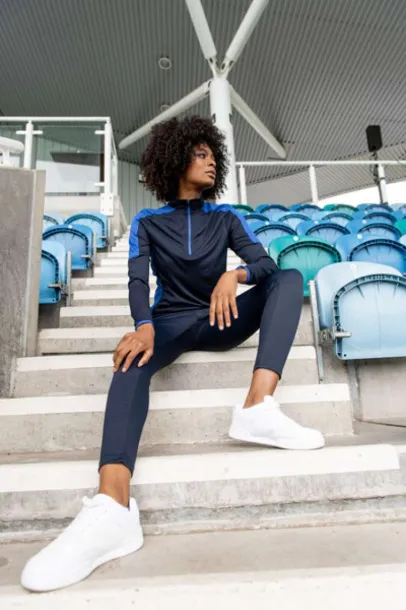  ADULT'S KNITTED TRACKSUIT TOP - Finden + Hales Navy Kraljevski plava