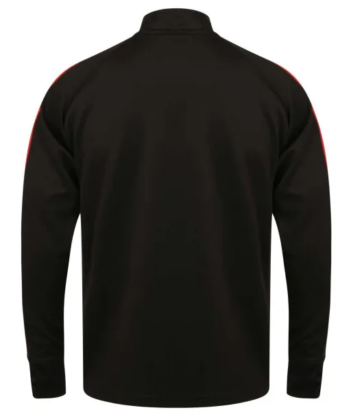  ADULT'S KNITTED TRACKSUIT TOP - Finden + Hales Black Red