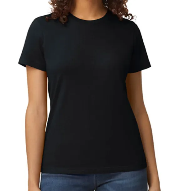  Softstyle Midweight Women's T-Shirt - Gildan Pitch Black