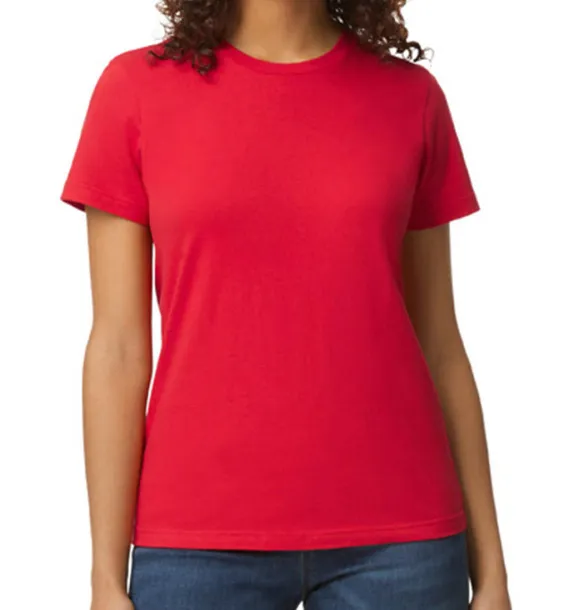  Softstyle Midweight Women's T-Shirt - Gildan Crvena