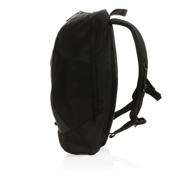  Swiss Peak AWARE™ RPET 15.6 inch work/gym backpack - Swiss Peak Black 