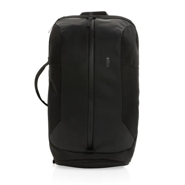  Swiss Peak AWARE™ RPET 15.6 inch work/gym backpack - Swiss Peak Black 