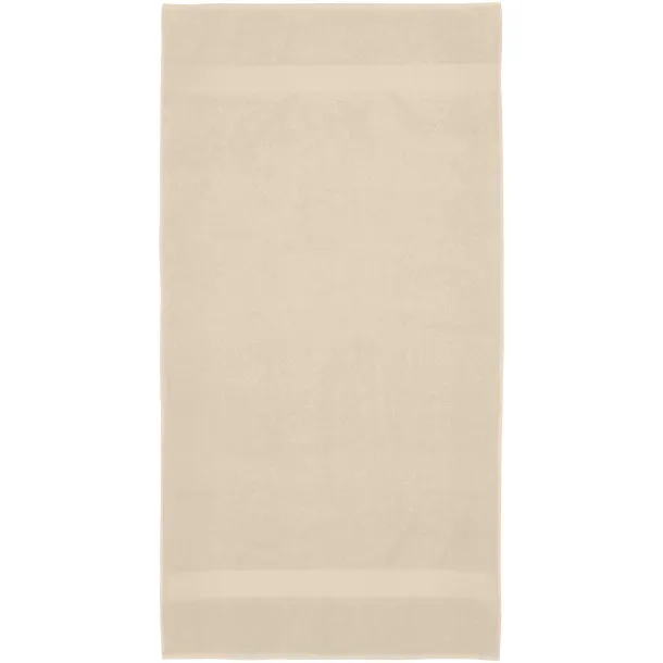 Amelia 450 g/m² cotton bath towel 70x140 cm Beige