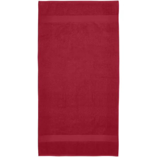 Amelia 450 g/m² cotton bath towel 70x140 cm Red