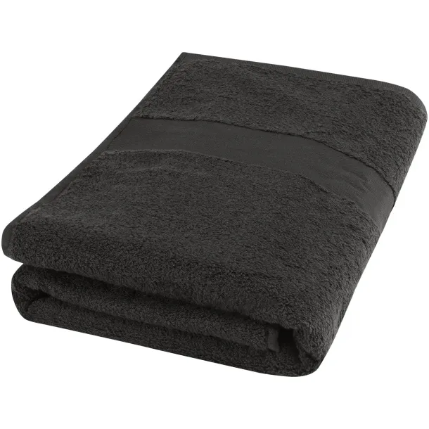 Amelia 450 g/m² cotton bath towel 70x140 cm Anthracite