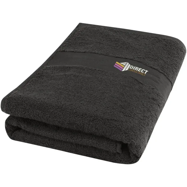 Amelia 450 g/m² cotton bath towel 70x140 cm Anthracite