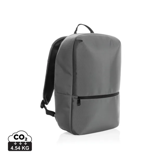  Impact AWARE™ 1200D Minimalist 15.6 inch laptop backpack - XD Xclusive Anthracite Blue