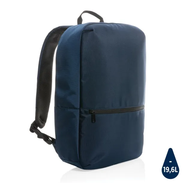  Impact AWARE™ 1200D Minimalist 15.6 inch laptop backpack - XD Xclusive Navy Blue Grey