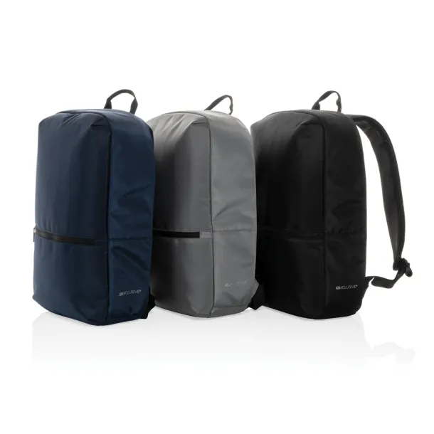  Impact AWARE™ 1200D Minimalist 15.6 inch laptop backpack - XD Xclusive Navy Blue Grey