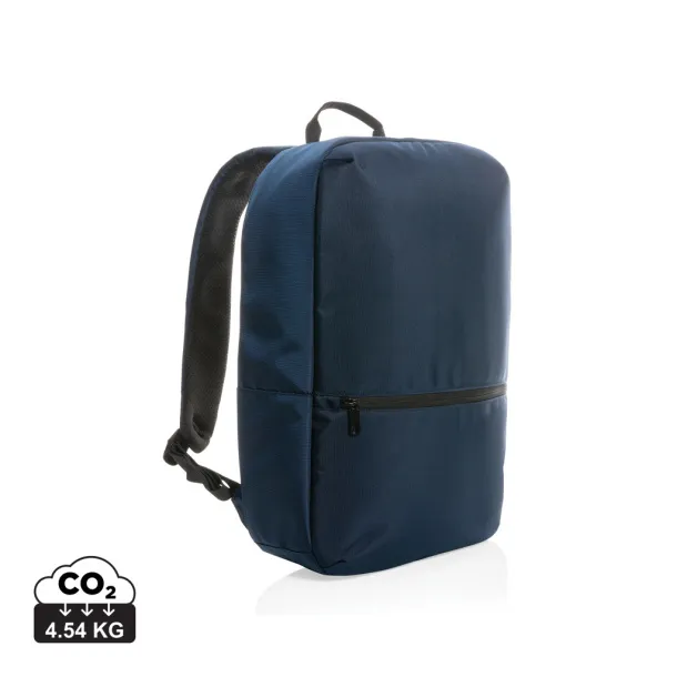  Impact AWARE™ 1200D Minimalist 15.6 inch laptop backpack - XD Xclusive Navy Blue Grey