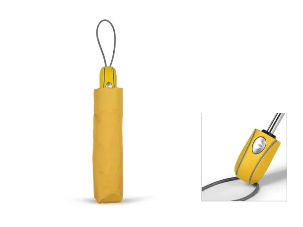 STRATO umbrella with automatic open and close system - CASTELLI Yellow