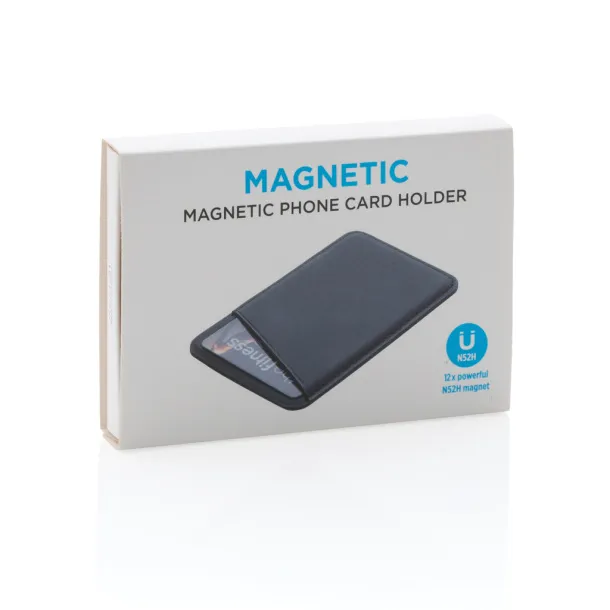  Magnetic phone card holder - XD Collection Black 