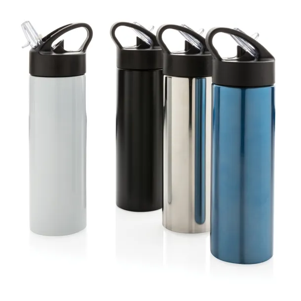  Sport bottle with straw - XD Xclusive Black 