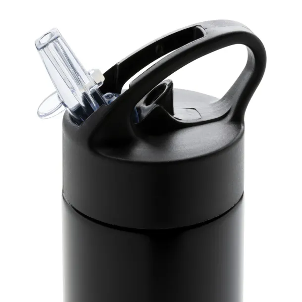  Sport bottle with straw - XD Xclusive Black 