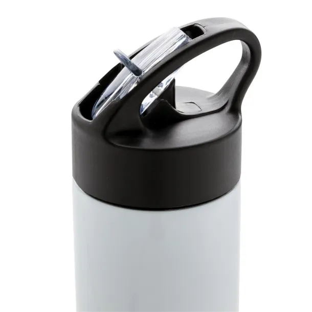  Sport bottle with straw - XD Xclusive White 