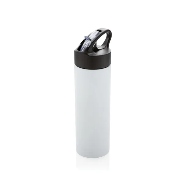  Sport bottle with straw - XD Xclusive White 