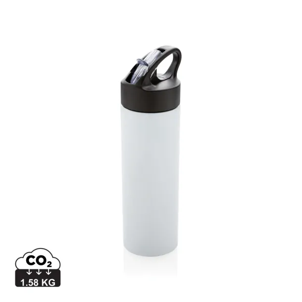  Sport bottle with straw - XD Xclusive White 