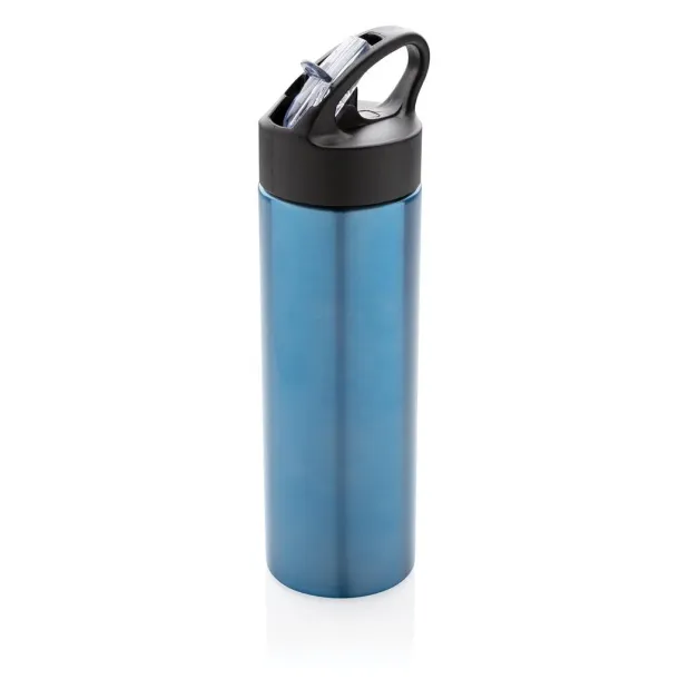  Sport bottle with straw - XD Xclusive Blue