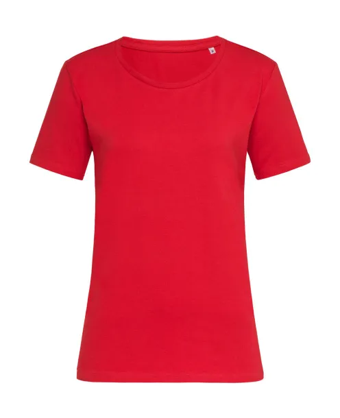  Claire Relaxed Crew Neck - Stedman Scarlet Red