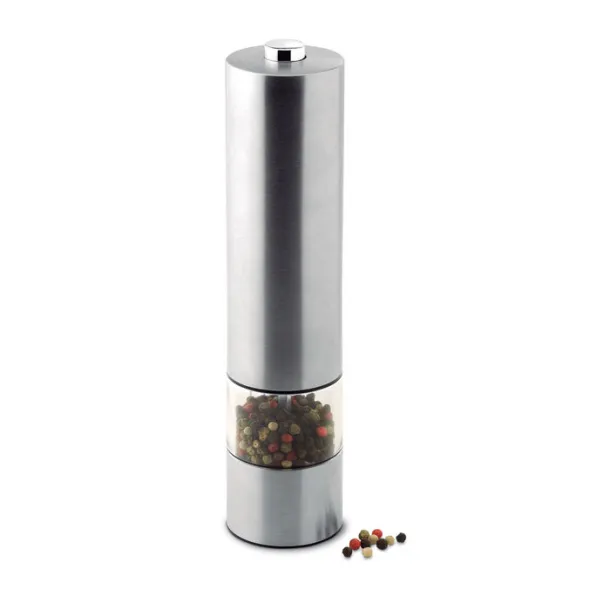 GIRO Electric salt or pepper mill Matt Silver