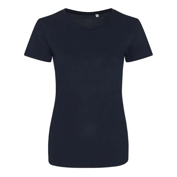  WOMEN'S TRI-BLEND T - Just Ts Solid Navy