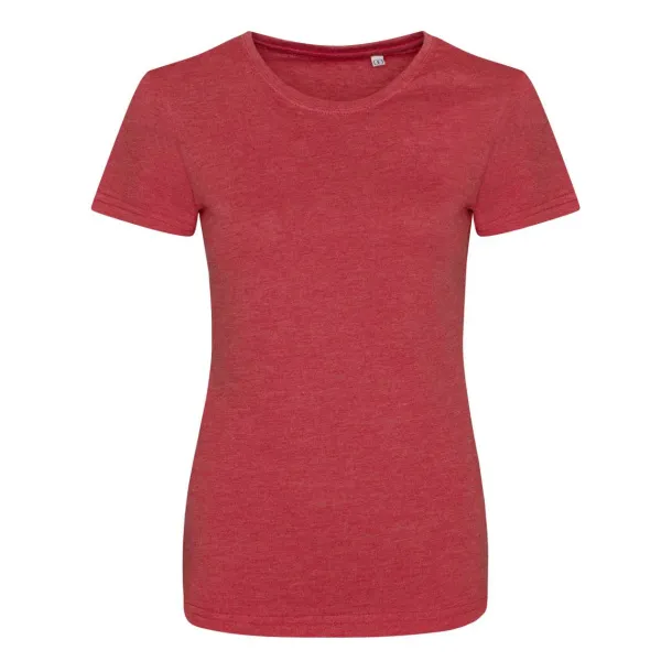  WOMEN'S TRI-BLEND T - Just Ts Heather Red