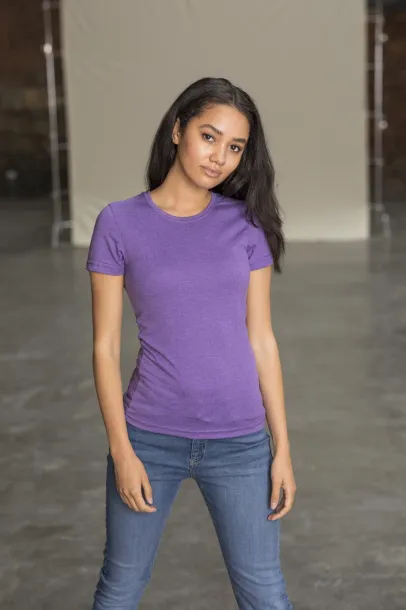  Ženska majica kratkih rukava, 160 g/m2 - Just Ts Heather Royal