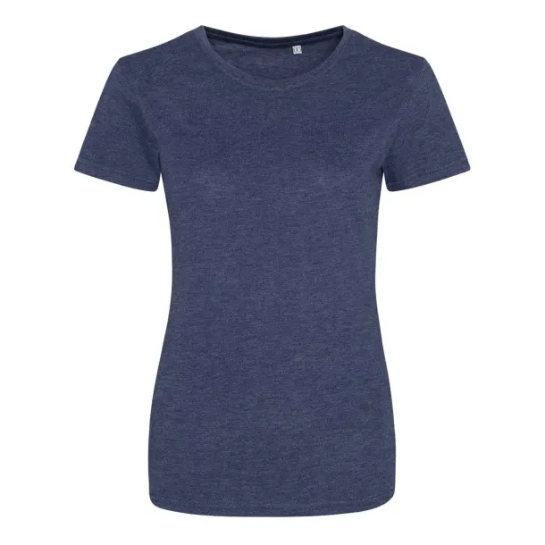  WOMEN'S TRI-BLEND T - Just Ts Heather Navy