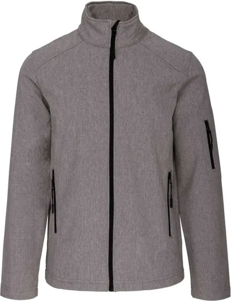  SOFTSHELL JACKET - Kariban Marl Grey