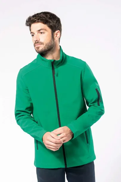  SOFTSHELL JACKET - Kariban Marl Green