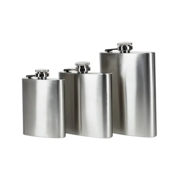  Hip flask 100 ml silver