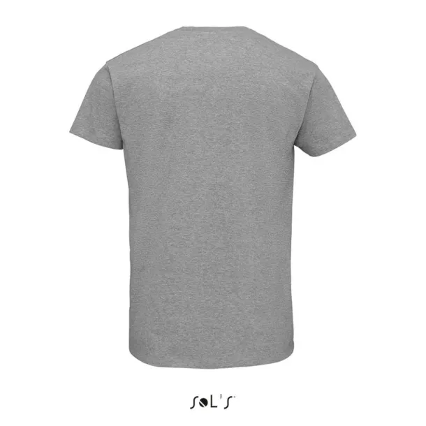  Majica s V izrezom - kratki rukavi, 190 g/m2 - SOL'S Grey Melange