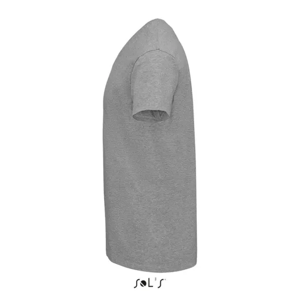  Majica s V izrezom - kratki rukavi, 190 g/m2 - SOL'S Grey Melange