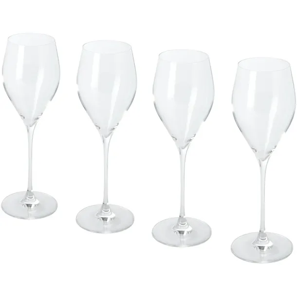 Sereno 4-piece prosecco glass set - Seasons White