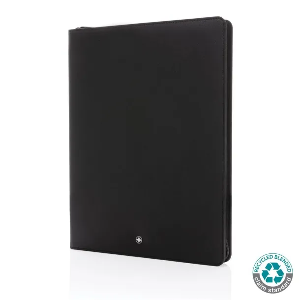  Swiss Peak Heritage RCS rPU portfolio s patentnim zatvaračem, A4 - Swiss Peak Crna