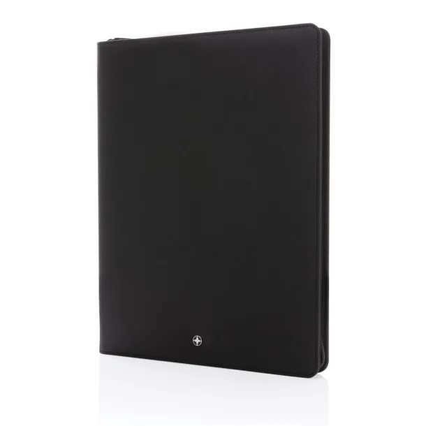  Swiss Peak Heritage RCS rPU portfolio s patentnim zatvaračem, A4 - Swiss Peak Crna