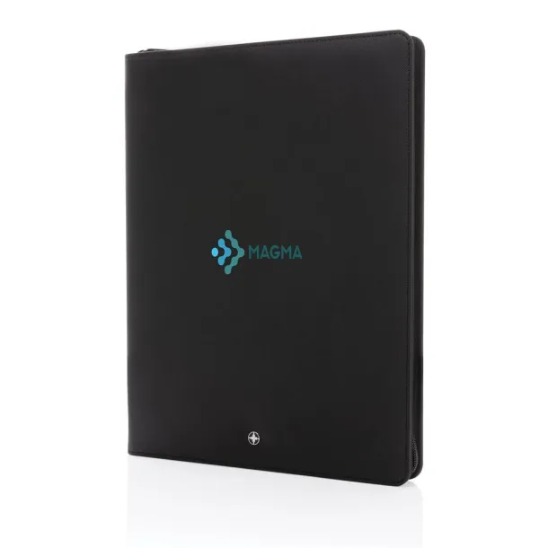  Swiss Peak Heritage RCS rPU portfolio s patentnim zatvaračem, A4 - Swiss Peak Crna