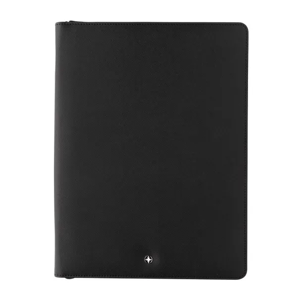  Swiss Peak Heritage RCS rPU portfolio s patentnim zatvaračem, A4 - Swiss Peak Crna