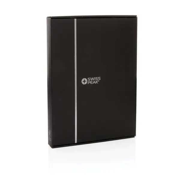  Swiss Peak Heritage RCS rPU portfolio s patentnim zatvaračem, A4 - Swiss Peak Crna