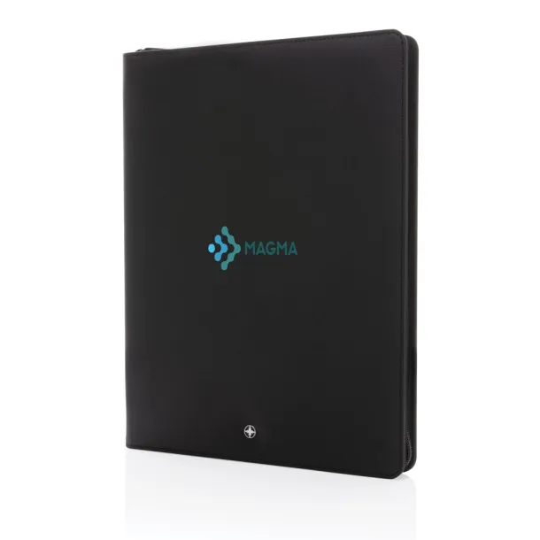  Swiss Peak Heritage RCS rPU portfolio s patentnim zatvaračem, A4 - Swiss Peak Crna